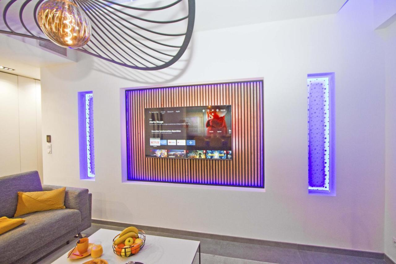 Luxury Garden Jacuzzi Promenade Apartment นีซ ภายนอก รูปภาพ