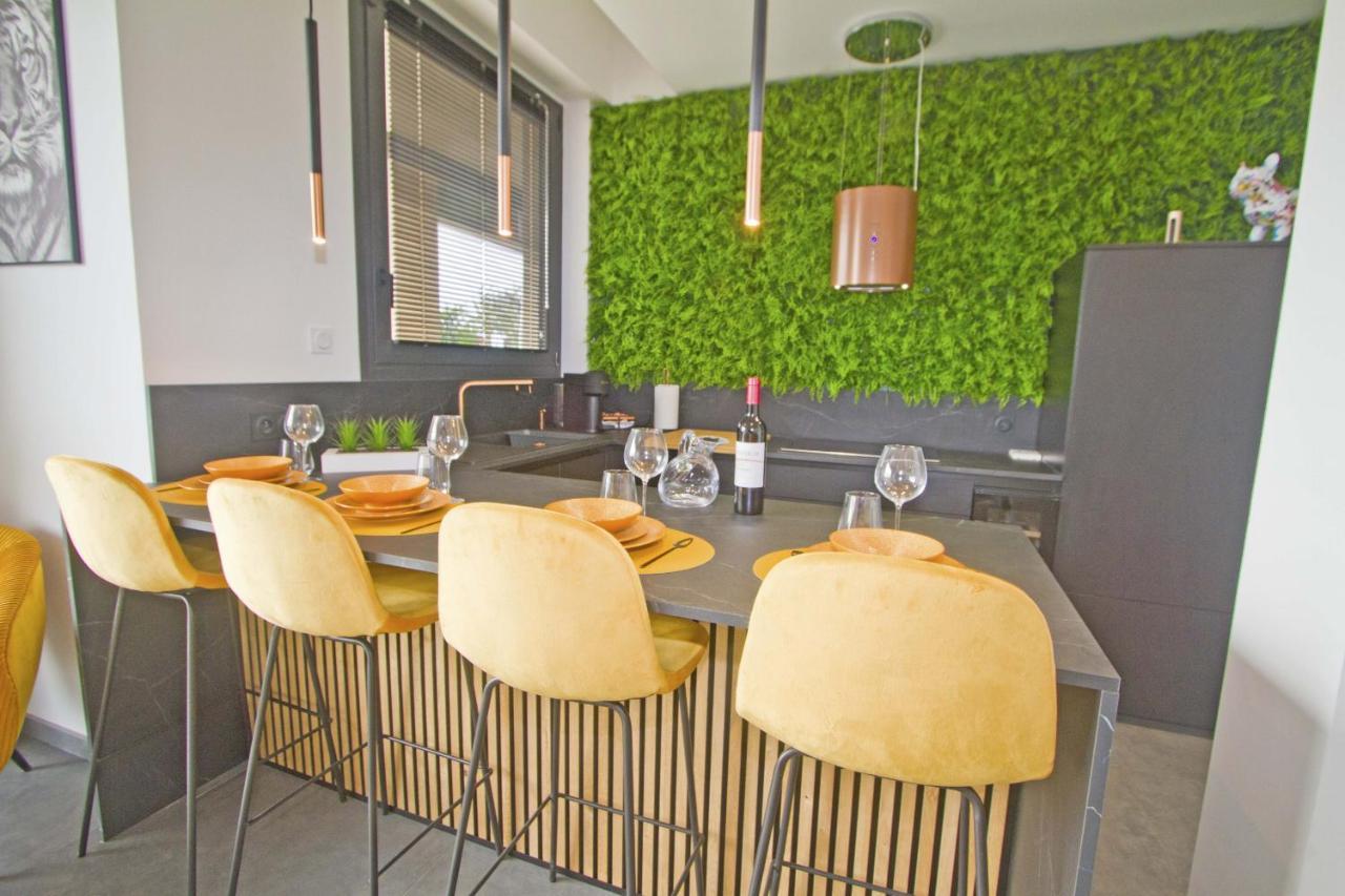 Luxury Garden Jacuzzi Promenade Apartment นีซ ภายนอก รูปภาพ