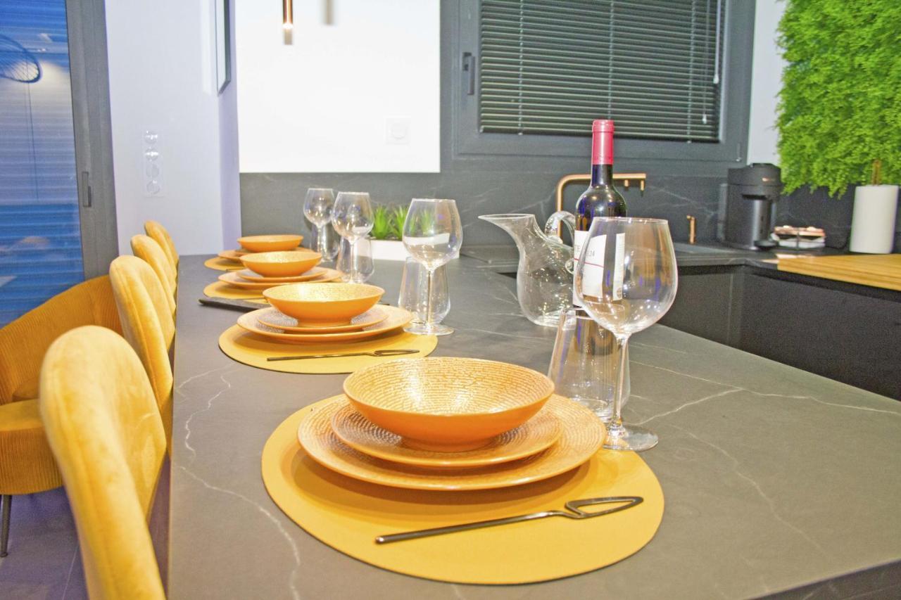 Luxury Garden Jacuzzi Promenade Apartment นีซ ภายนอก รูปภาพ