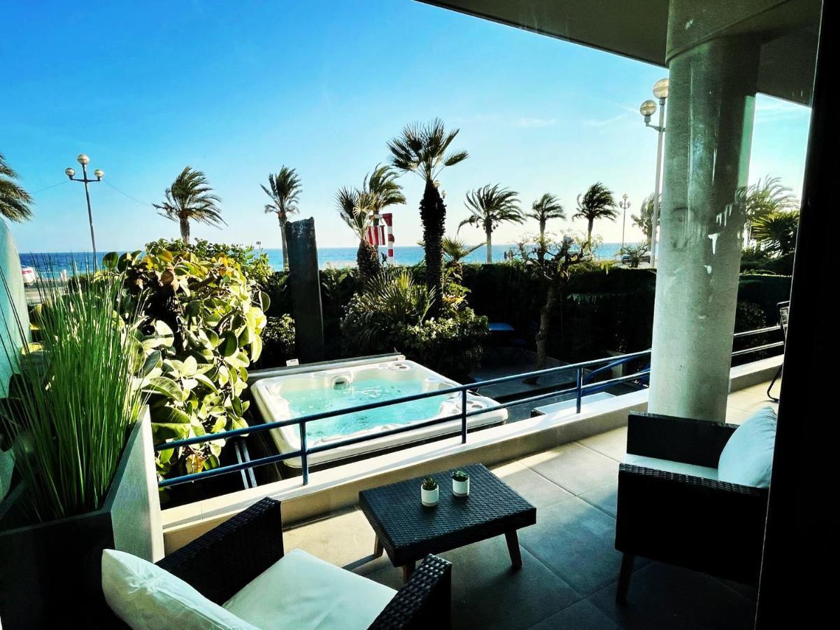 Luxury Garden Jacuzzi Promenade Apartment นีซ ภายนอก รูปภาพ